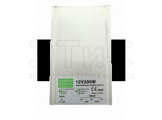 Блок питания влагозащищенный 200Вт 16,6А 12В IP67 Блок питания влагозащищенный 200Вт 16,6А 12В IP67